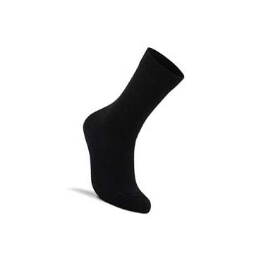 Women's Ecco Dress Short-Crew Socks Black | SG 421ILH